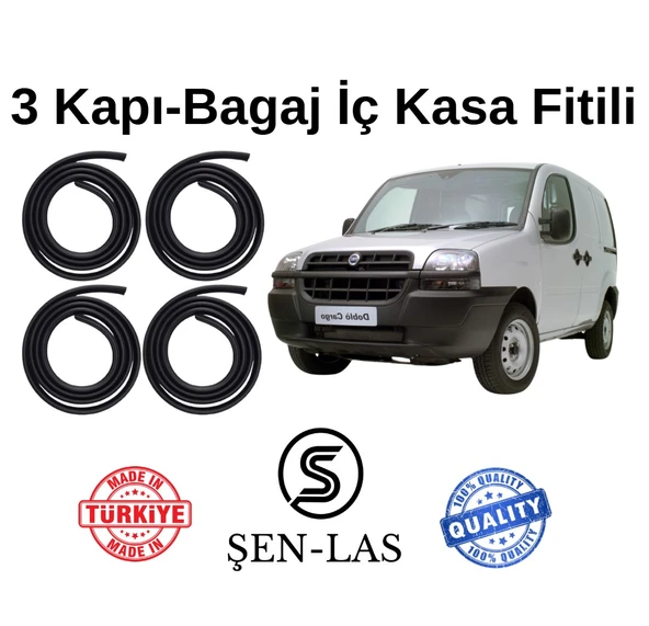 Fiat Doblo Panelvan (2001-2005) Şen-Las 3 Kapı + Bagaj Fitili ŞL42908 ürün görseli 1