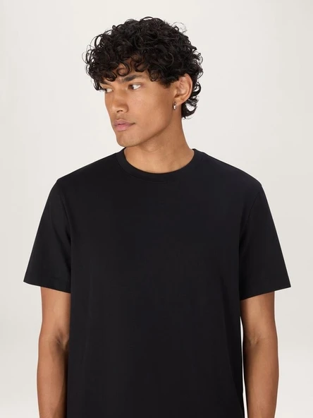 Erkek Bisiklet Yaka Standart &Regular Fit Tişort SPR25TS930 - 4