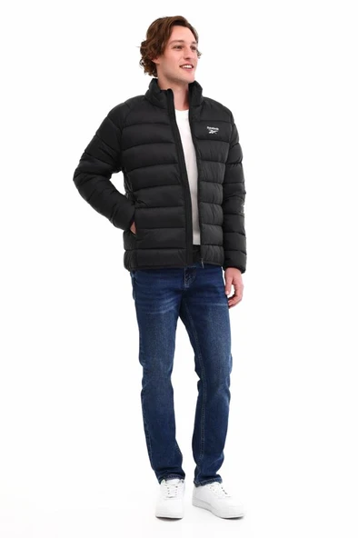 Reebok SANTIAGO COAT 102032040 Erkek Mont Siyah S-XXL - 3