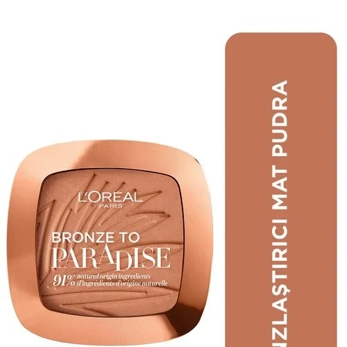 Loreal Paris Bronze to Paradise Mat Bronzlaştırıcı Pudra 02 - 2