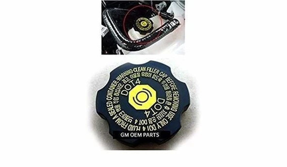 Cherolet Captiva Fren Hidrolik Depo Kapağı Orjinal Gm ürün görseli