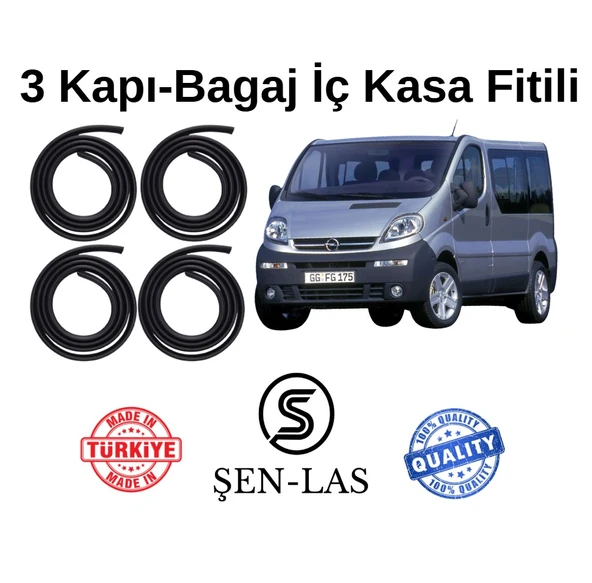 Opel Vivaro (2003-2013) Şen-Las 3 Kapı + Bagaj Fitili ŞL38708 ürün görseli 1