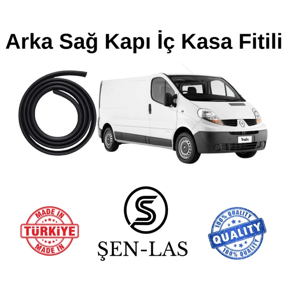 Renault Trafic Panelvan (2012-2015) Şen-Las Sağ Arka Kapı Fitili ŞL34203 ürün görseli 1