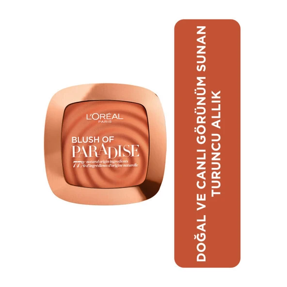 Loreal Paris Blush of Paradise Lifes A Peach - Allık No: 01 Peach Addict - 2