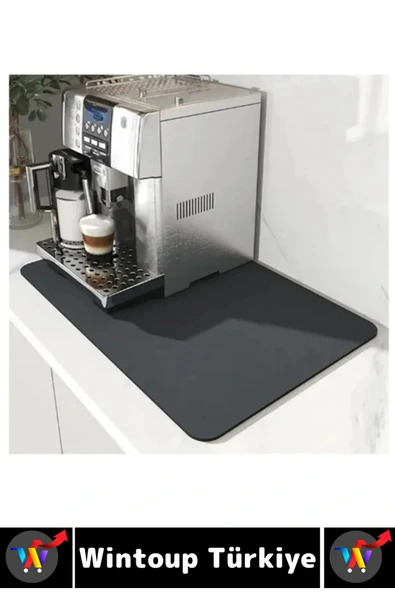 Kaymaz Kauçuk Güçlü Su Emici Tezgah Üstü Banyo Mutfak Bulaşık Kapı Önü Çok Amaçlı Mat 40 X 50 Cm - Resim 3