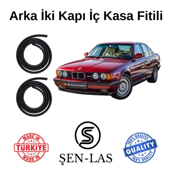 BMW 5 Serisi E34 (1988-1995) Şen-Las Kadifeli Arka İki Kapı Fitili ŞL32207 ürün görseli 1