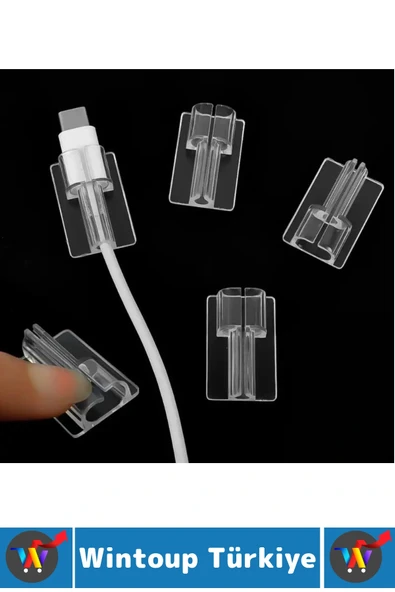 Premium Telefon Şarj Kablosu Aşınma Yıpranma Kırılma Önleyici Şeffaf Silikon Kablo Koruyucu 8 Adet - 2