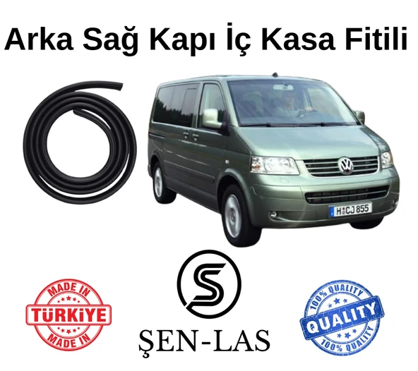 Volkwagen Caravelle T5 Şen-Las Sağ Arka Kapı Fitili ŞL37403 ürün görseli 1