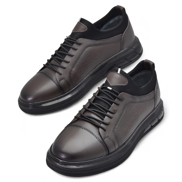 1228 Ortopedik Taban Günlük Hakiki Deri Erkek Ayakkabı Casual Erkek Deri Ayakkabı - 9