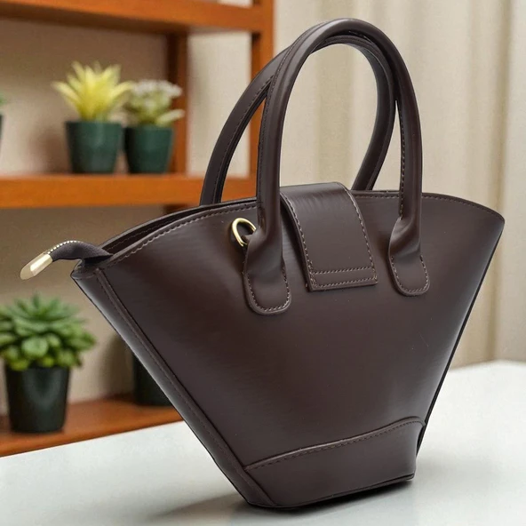 75C Kadın Askılı Çanta Kalıp Kadın Çanta Yandan Askılı Kadın Günlük Çanta - 5