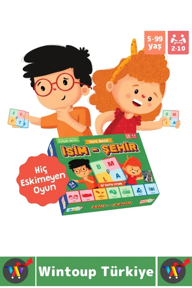 Yeni Nesil Çocuk Genç Yetişkin Dil Bilgisi Hafıza Gelişim Öğretici Eğlenceli Oyun İSİM ŞEHİR 54 Kart - Resim 2