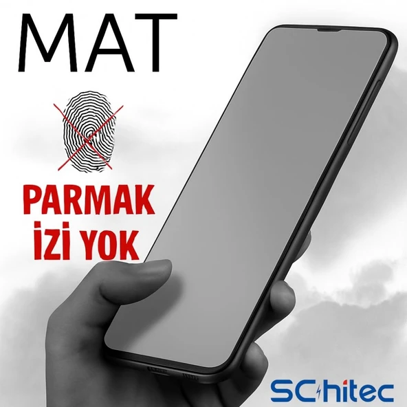 ScHitec Honor Magic 7 Lite Darbe Emici Premium Mat Ön Ekran Koruyucu Poliüretan Film - Resim 3