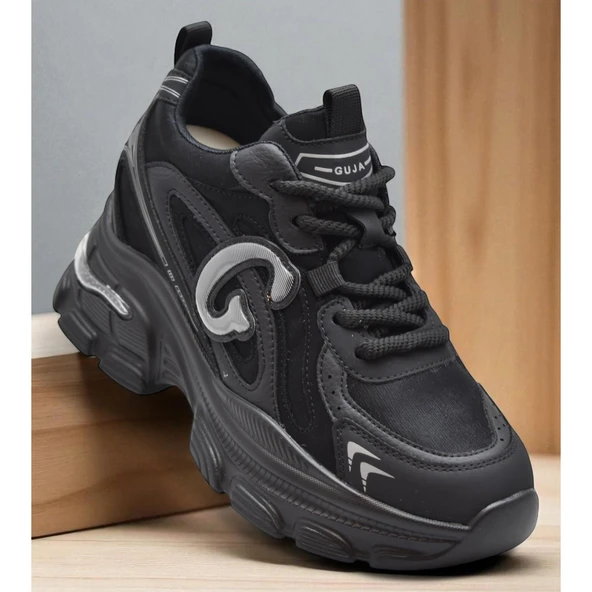 Full Ortopedik Taban Günlük Kadın Spor Ayakkabı Kalın Taban İçten Dolgu Taban  Guja 24K450 - 8