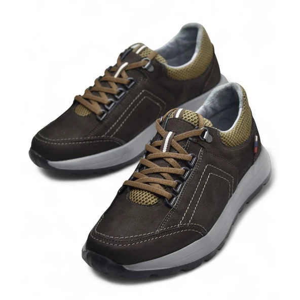 1640 Ortopedik Taban Hakiki Deri Erkek Ayakkabı Mevsimlik Kışlık Erkek Ayakkabı - Resim 10