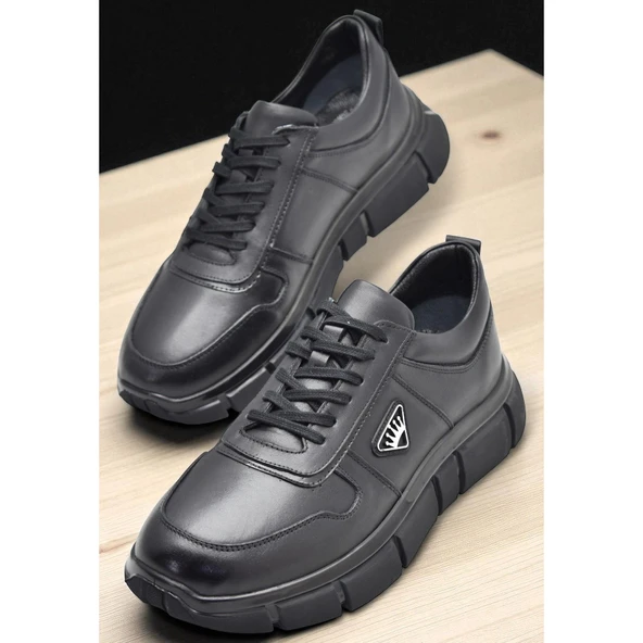 1239 Ortopedik Taban Hakiki Deri Erkek Ayakkabı Mevsimlik Kışlık Erkek Ayakkabı - 2