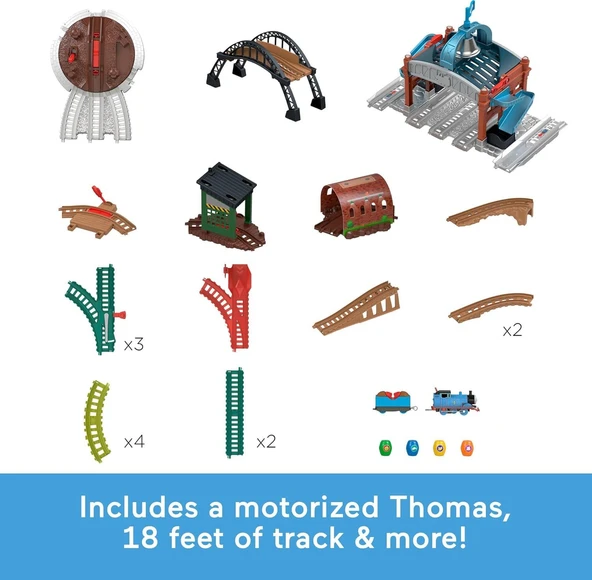 Thomas ve Arkadaşları Yükle ve Fırlat Teslimat Seti - Resim 8