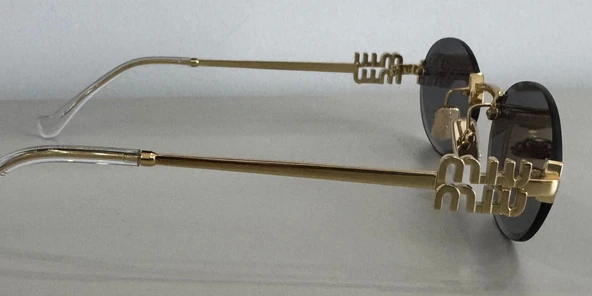 MİU MİU 100av 2vf 1o1 57 19 140 KADIN GÜNEŞ GÖZLÜĞÜ - Resim 3