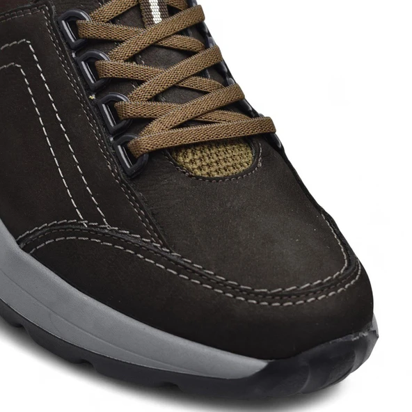 1640 Ortopedik Taban Hakiki Deri Erkek Ayakkabı Mevsimlik Kışlık Erkek Ayakkabı - Resim 12