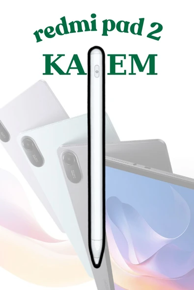 Redmi Pad 2 Xiaomi Tam Uyumlu Dokunmatik Ekran Şarjlı Tablet Kalemi - 6