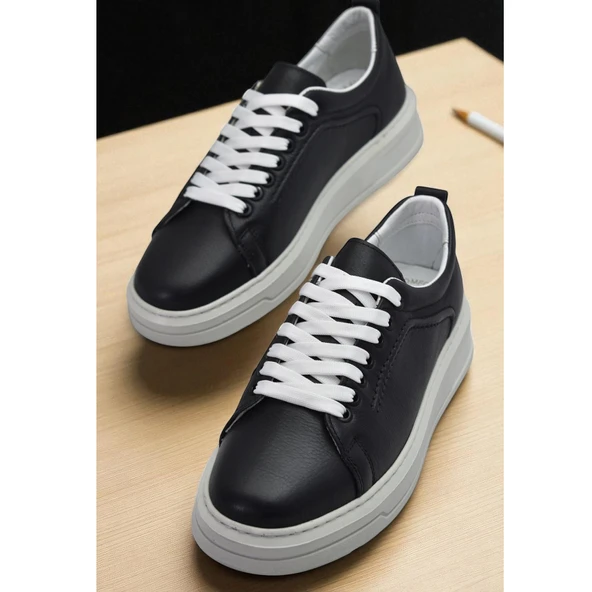 TAB476 Ortopedik Taban Hakiki Deri Erkek Ayakkabı Casual Günlük Erkek Ayakkabı - Resim 2