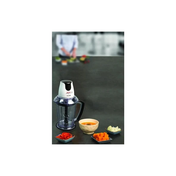 TEFAL MASTERCHOP POWELİX MAXİ 4 BIÇAKLI BEYAZ RONDO VE DOĞRAYICI MB470B30 - 4