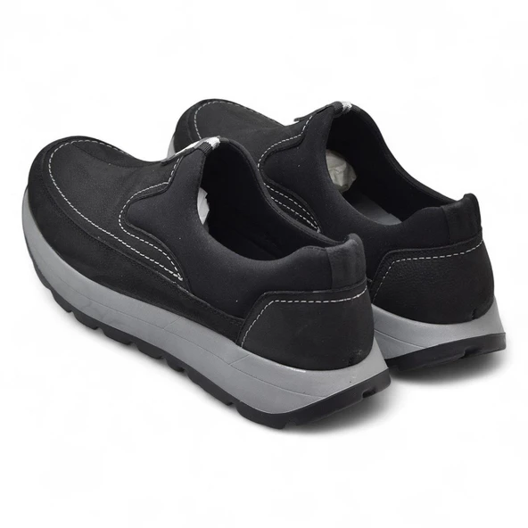 5501 Ortopedik Taban Hakiki Nubuk Deri Erkek Ayakkabı Mevsimlik Kışlık Erkek Ayakkabı - Resim 5