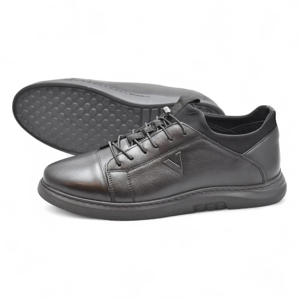 4467 Ortopedik Taban Günlük Hakiki Deri Erkek Ayakkabı Casual Erkek Deri Ayakkabı - 4