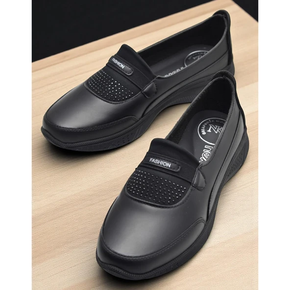 114 Ortopedik Taban Günlük Kadın Ayakkabı Babet Casual Günlük Ayakkabı - 2