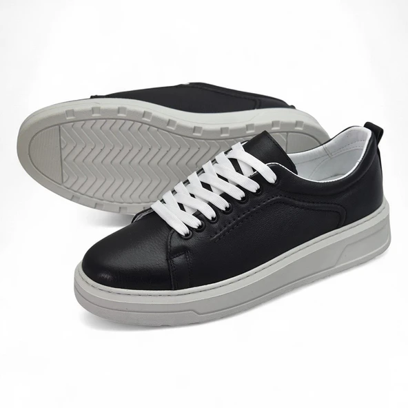 TAB476 Ortopedik Taban Hakiki Deri Erkek Ayakkabı Casual Günlük Erkek Ayakkabı - Resim 4