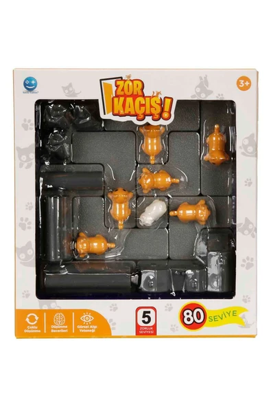 Zor Kaçış Kutu Oyunu – 80 Farklı Zeka ve Strateji Bulmacası - 2