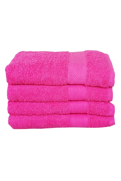 4 lü El Yüz Havlu Seti %100 Pamuklu 50X90 Cm Simple Time  |Havlu Takımı - 6