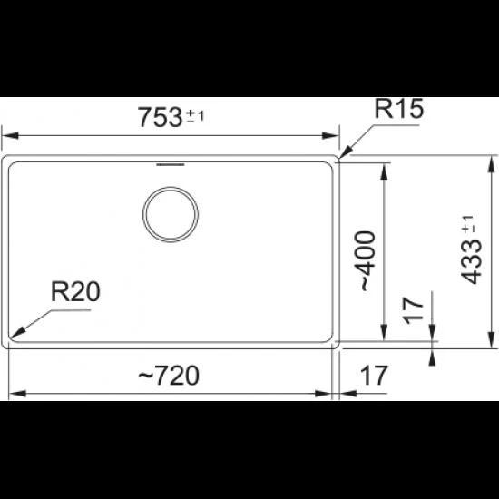 Franke Maris MRG 210 110-72 Sahara Granit Mutfak Eviyesi - 2