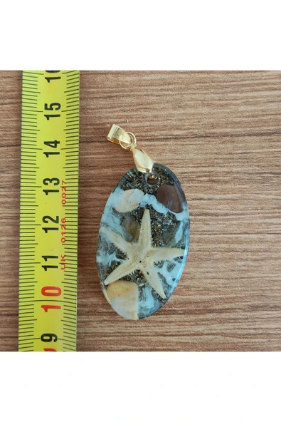 Epoksi Kolye Ucu - 12483 - 2