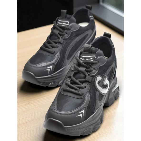 Full Ortopedik Taban Günlük Kadın Spor Ayakkabı Kalın Taban İçten Dolgu Taban  Guja 24K450 - 10