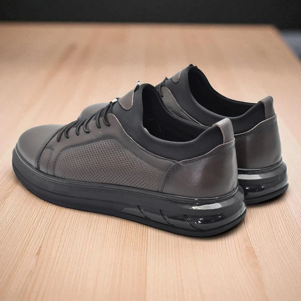 1228 Ortopedik Taban Günlük Hakiki Deri Erkek Ayakkabı Casual Erkek Deri Ayakkabı - 11