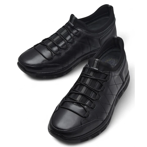 3216 Ortopedik Taban Günlük Hakiki Deri Erkek Ayakkabı Kauçuk Taban Casual Ayakkabı - 6