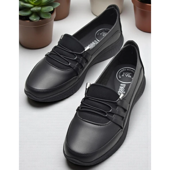 112 Ortopedik Taban Günlük Kadın Ayakkabı Babet Casual Günlük Ayakkabı