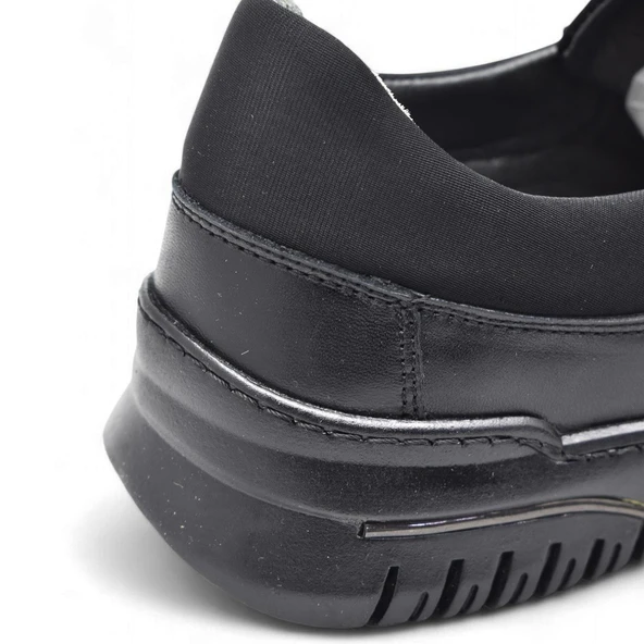 4219 Tam Ortopedik %100 Hakiki Deri Günlük Ayakkabı Kadın Ayakkabı Kaymaz Taban - 6