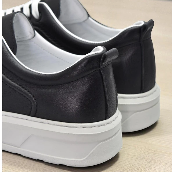 TAB476 Ortopedik Taban Hakiki Deri Erkek Ayakkabı Casual Günlük Erkek Ayakkabı - Resim 5