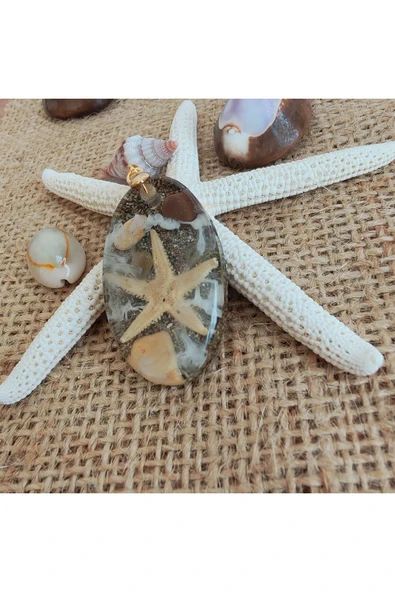 Epoksi Kolye Ucu - 12483