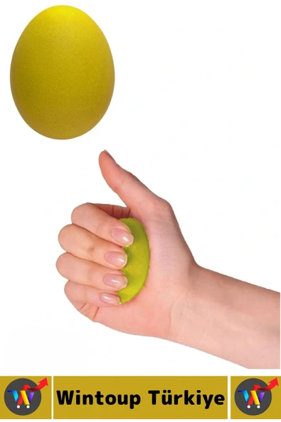 Ergonomik Stres Egzersiz Rehabilitasyon Fizyoterapi Esnek Silikon El Bilek Parmak Güçlendirme Topu - 2