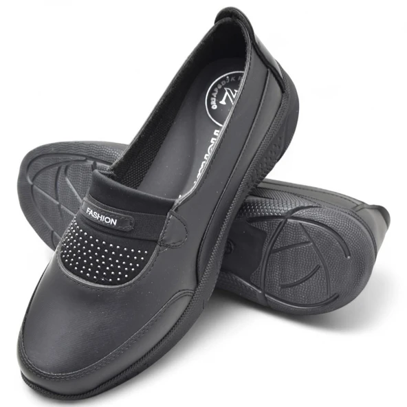 114 Ortopedik Taban Günlük Kadın Ayakkabı Babet Casual Günlük Ayakkabı - 4