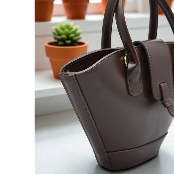 75C Kadın Askılı Çanta Kalıp Kadın Çanta Yandan Askılı Kadın Günlük Çanta - 4