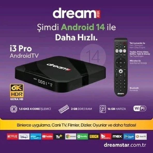i3 Pro Android TV Box ürün görseli
