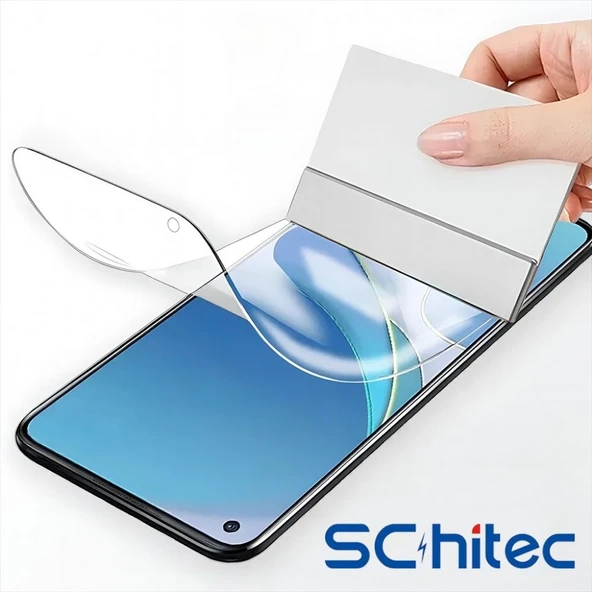 ScHitec Honor Magic 7 Lite Darbe Emici Premium Mat Ön Ekran Koruyucu Poliüretan Film - Resim 4