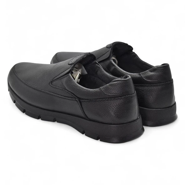 301 Ortopedik Topuk Masajlı Hakiki Deri Erkek Ayakkabı Kışlık Erkek Deri Ayakkabı - 11