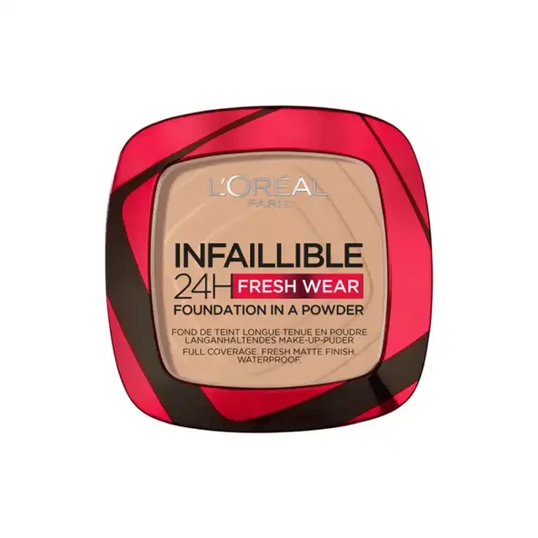 Loreal Paris Infaillible 24H Fresh Wear Pudra Fondöten 120 Vanilla - 1