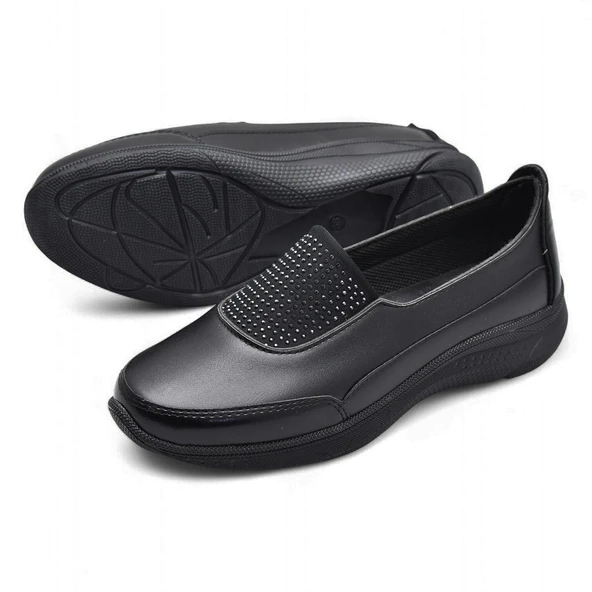 111 Ortopedik Taban Günlük Kadın Ayakkabı Babet Casual Günlük Ayakkabı - 4