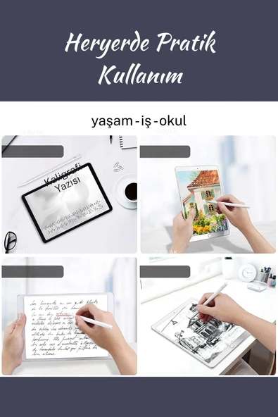 Redmi Pad 2 Xiaomi Tam Uyumlu Dokunmatik Ekran Şarjlı Tablet Kalemi - 4