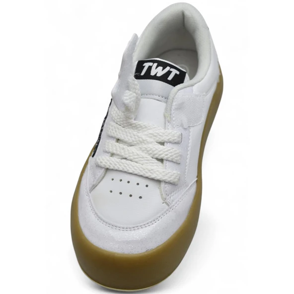 1057 Rahat Taban Çocuk Spor Ayakkabı Unisex Spor Ayakkabı Bağcıklı Ve Cırtlı - 3